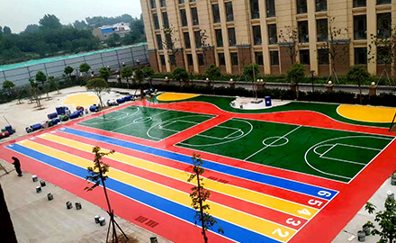 epdm塑胶跑道展示图2